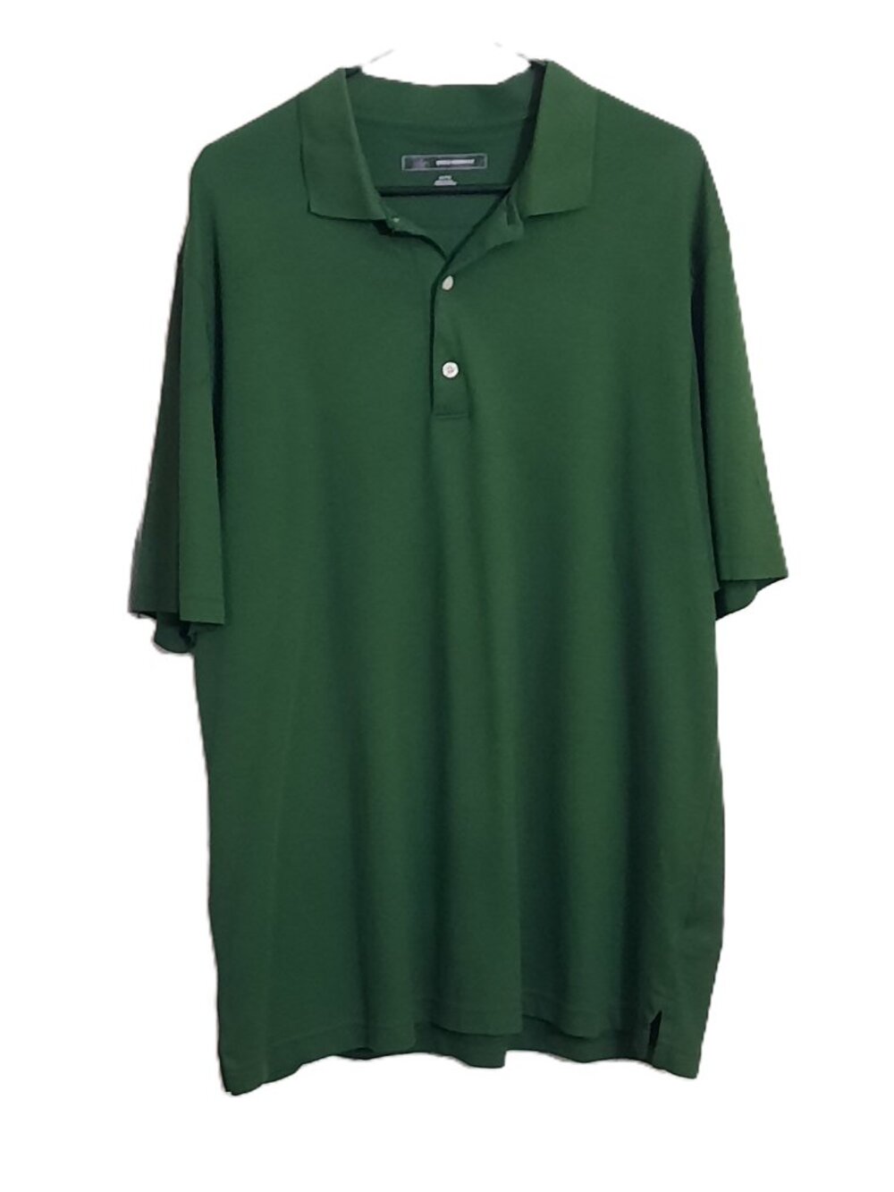 Greg Norman Men’s Golf Polo Shirt Size XL Dark Green Short Sleeve Play Dry